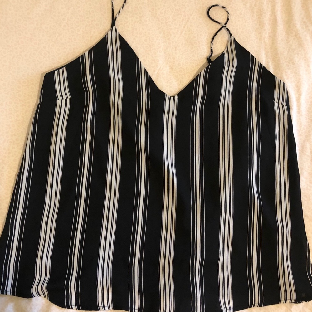 Black and White Cami